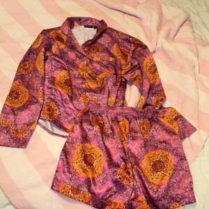 Nasty Gal Silk Pajamas